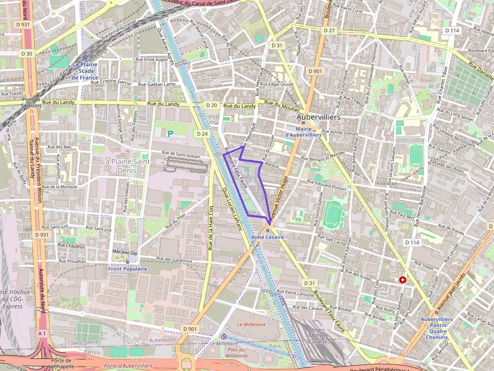 Appartement 60 m² quatre pièces à vendre à Aubervilliers