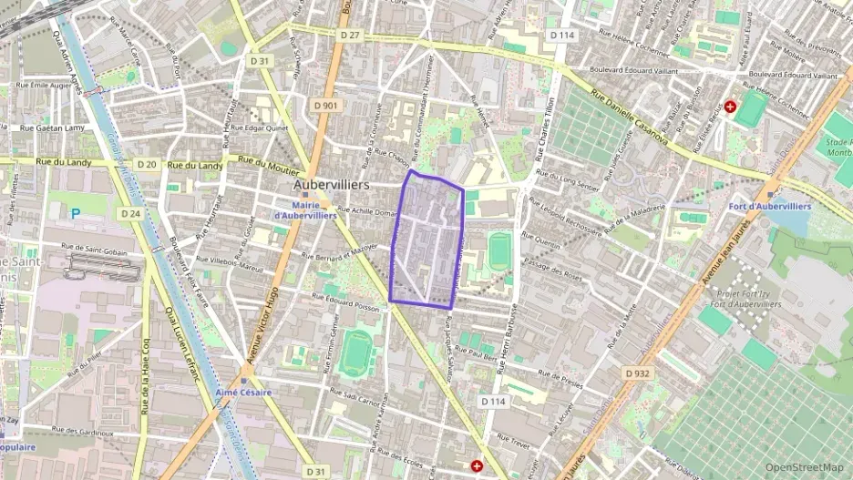 Appartement 70 m² trois pièces à vendre à Aubervilliers