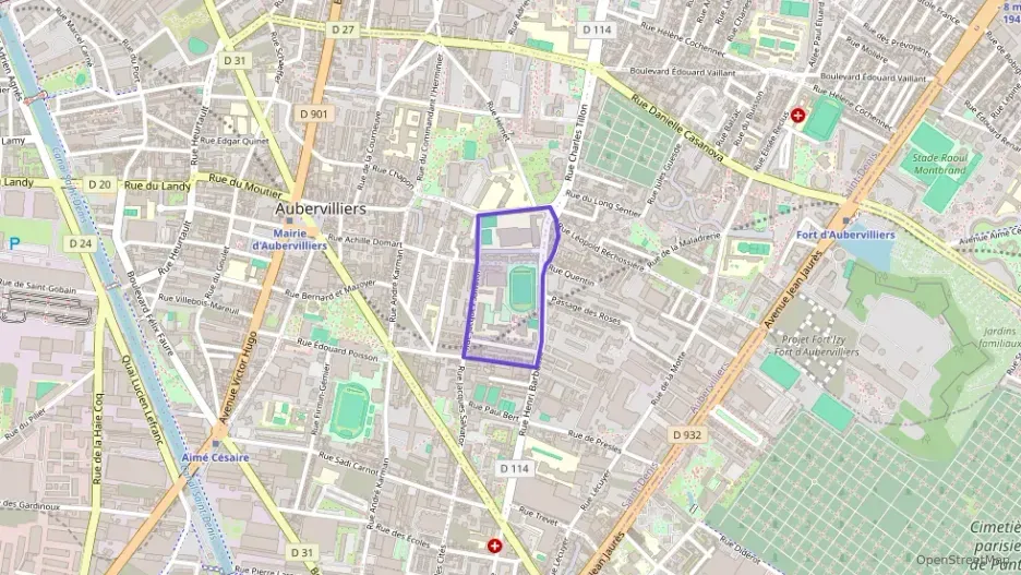 Appartement 64 m² quatre pièces à vendre à Aubervilliers