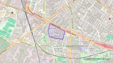 appartement de deux chambres 58 m² à vendre à Bobigny