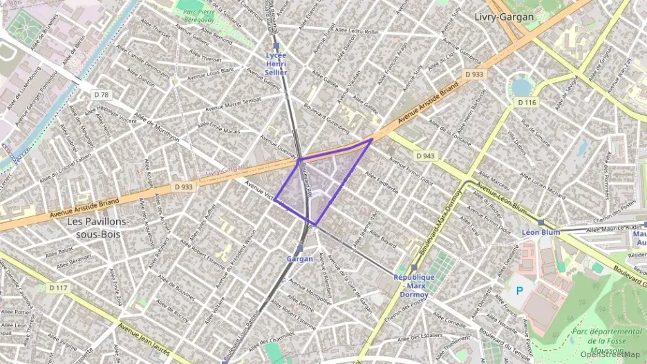 Appartement 59 m² trois pièces à vendre à Les Pavillons-sous-Bois