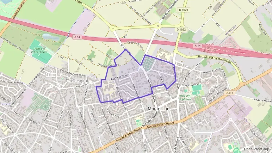 Appartement 37 m² deux pieces à vendre à Montesson