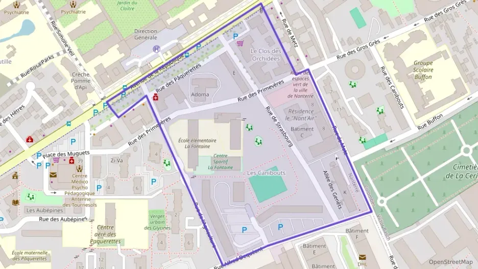 Appartement 82 m² trois pièces à vendre à Nanterre