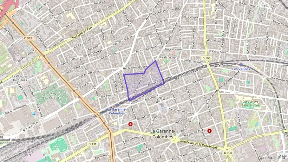 Appartement 35 m² deux pieces à vendre à Colombes