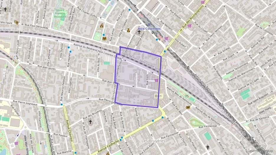 Appartement 34 m² deux pieces à vendre à Bois-Colombes