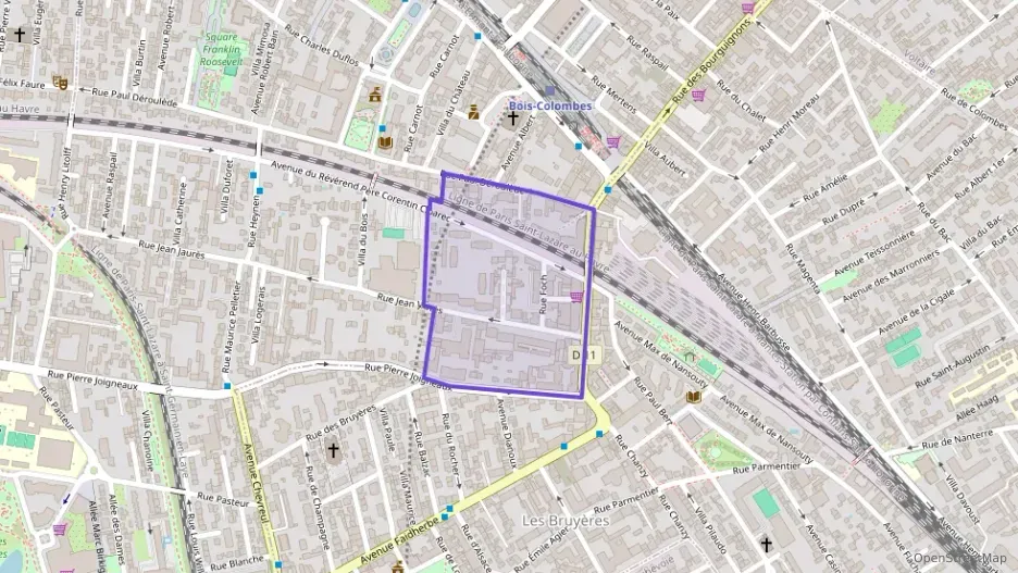 Appartement 65 m² trois pièces à vendre à Bois-Colombes