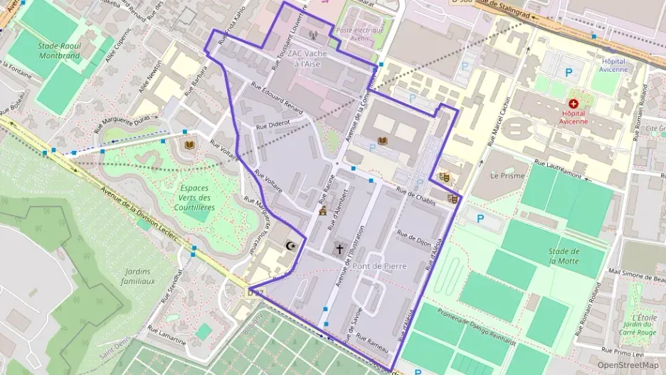 Appartement 56 m² trois pièces à vendre à Bobigny