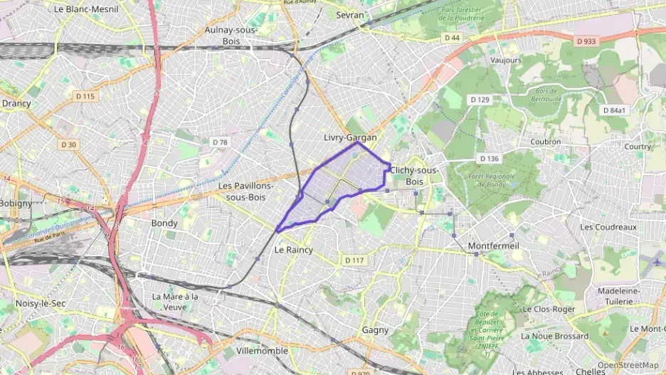 Appartement 54 m² deux pieces à vendre à Livry-Gargan