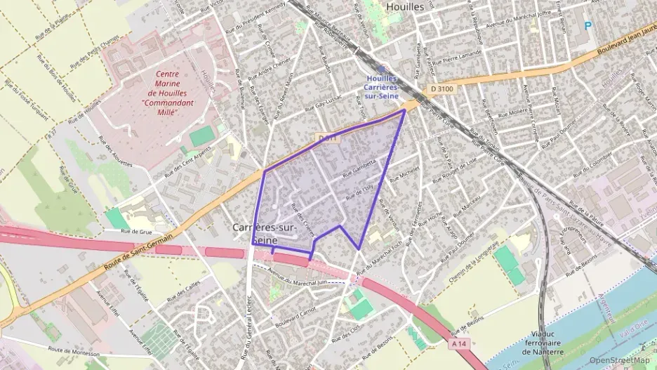 Appartement 27 m² une piece à vendre à Carrières-sur-Seine