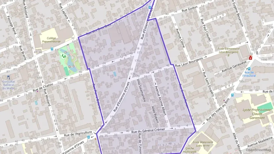 Appartement 59 m² trois pièces à vendre à Colombes