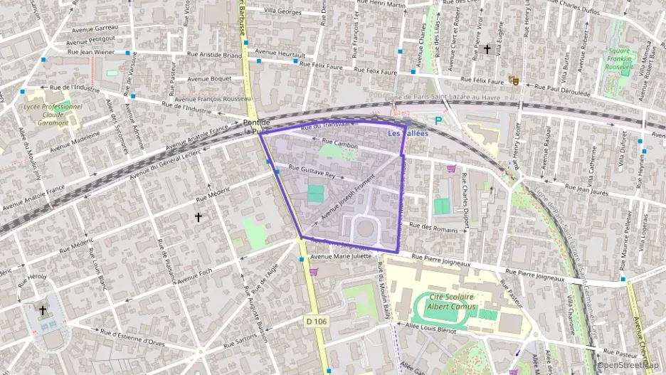 Appartement 59 m² deux pieces à vendre à La Garenne-Colombes