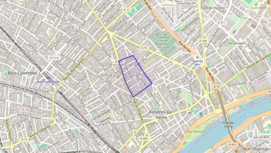 Appartement 65 m² deux pieces à vendre à Asnières-sur-Seine