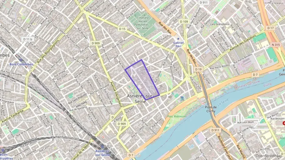 Appartement 50 m² deux pieces à vendre à Asnières-sur-Seine Appartement 50 m² deux pieces à vendre à Asnières-sur-Seine