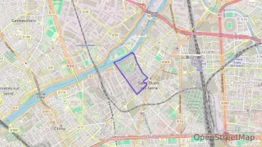 Appartement 45 m² deux pieces à vendre à Saint-Ouen-sur-Seine