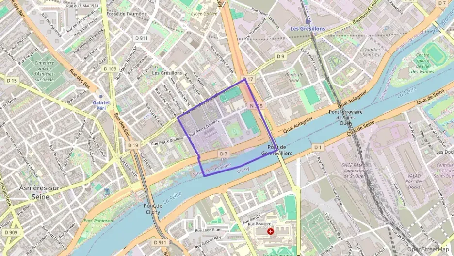 Appartement 23 m² une piece à vendre à Asnières-sur-Seine
