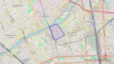 Appartement de deux pièces 41 m² à vendre  à Saint-Ouen-sur-Seine