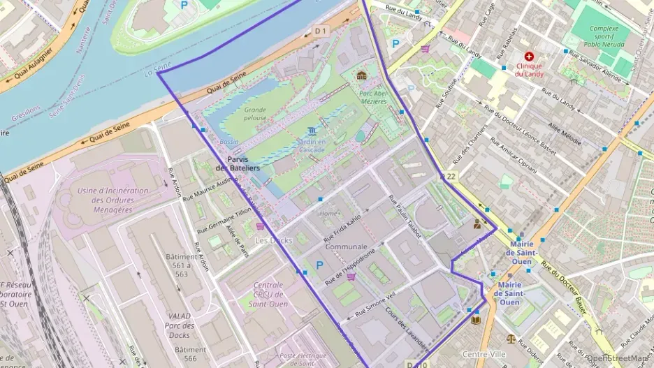 Appartement 65 m² trois pièces à vendre à Saint-Ouen-sur-Seine