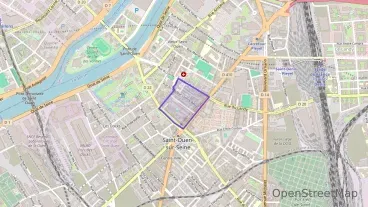 Appartement 45 m² deux pieces à vendre à Saint-Ouen-sur-Seine