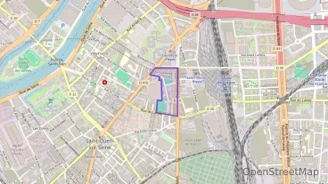 Appartement 30 m² deux pieces à vendre à Saint-Denis