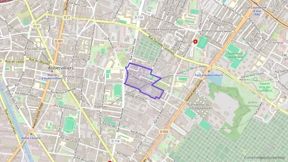 Appartement 57 m² trois pièces à vendre à Aubervilliers Appartement 57 m² trois pièces à vendre à Aubervilliers