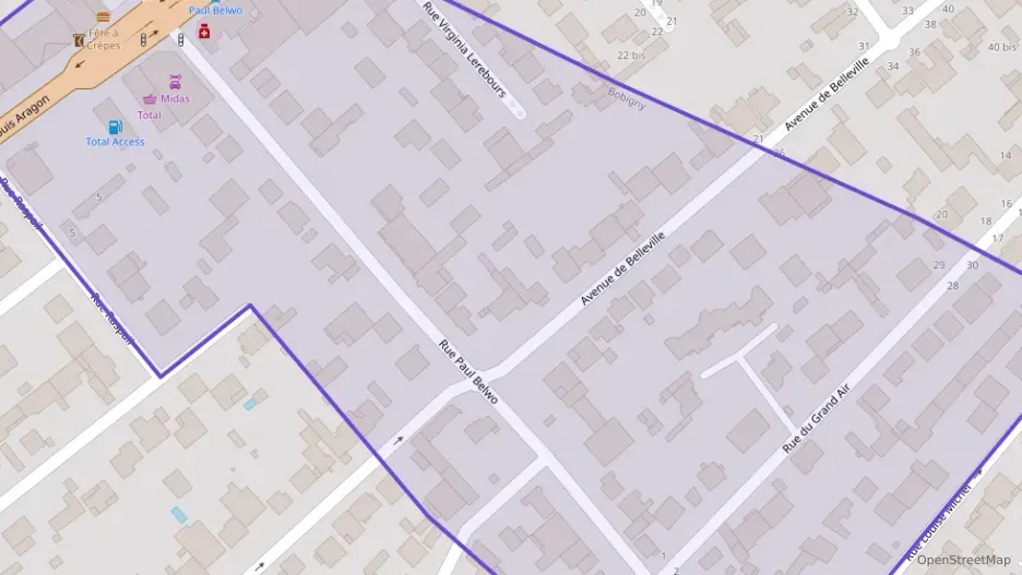 Appartement 35 m² deux pieces à vendre à Bobigny