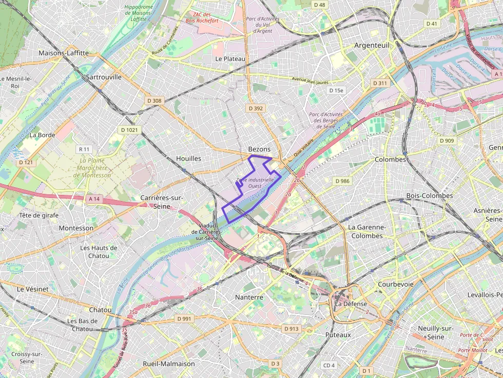 Appartement 45 m² une piece à vendre à Bezons