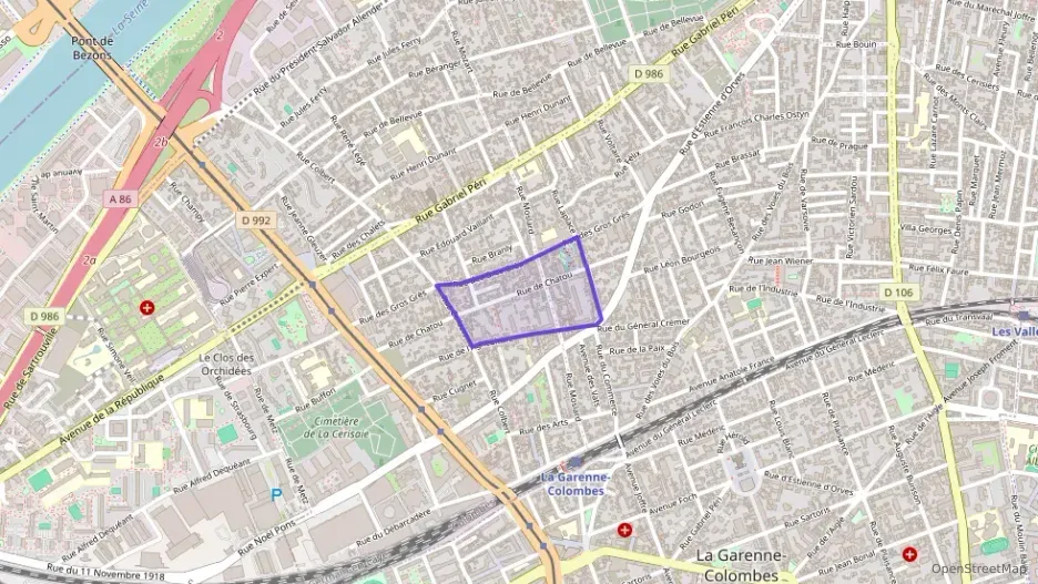 Appartement 76 m² trois pièces à vendre à Colombes