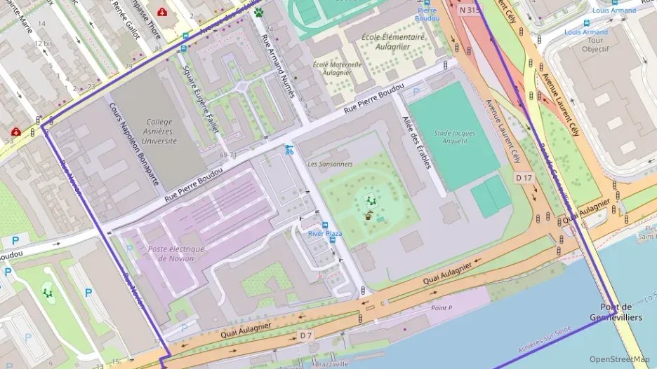 Appartement 45 m² deux pieces à vendre à Asnières-sur-Seine