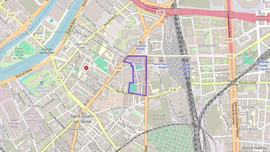 Appartement 54 m² trois pièces à vendre à Saint-Denis