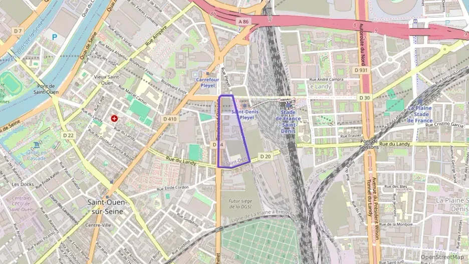 Appartement 70 m² trois pièces à vendre à Saint-Denis