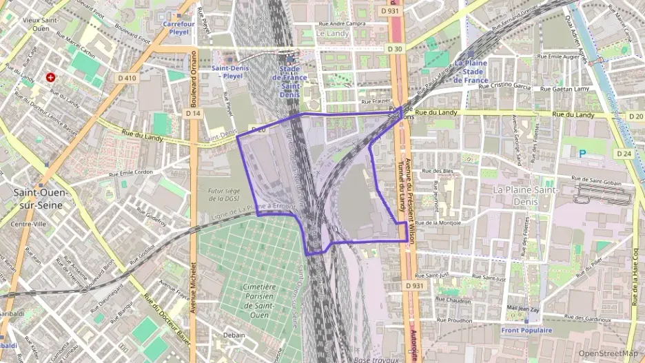 Appartement 47 m² deux pieces à vendre à Saint-Denis