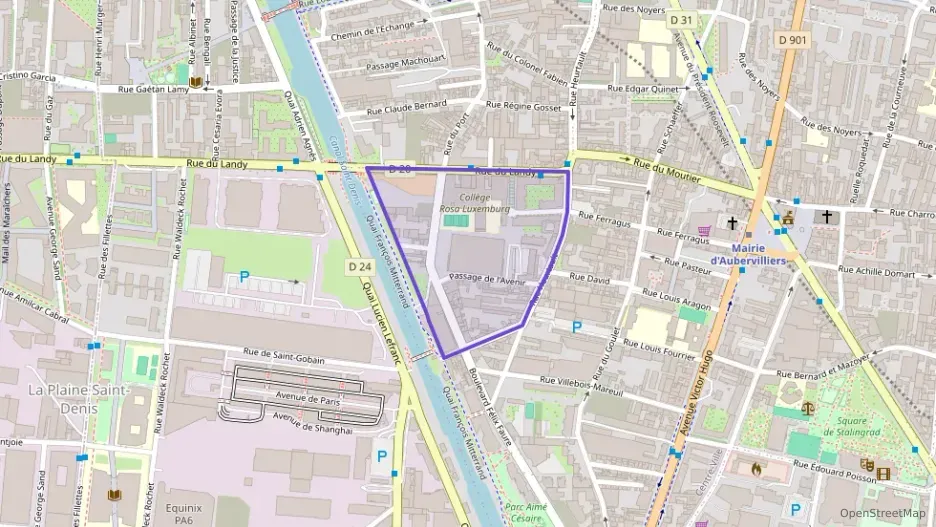 Appartement 76 m² quatre pièces à vendre à Aubervilliers