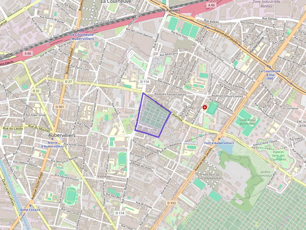 Appartement 43 m² deux pieces à vendre à Aubervilliers