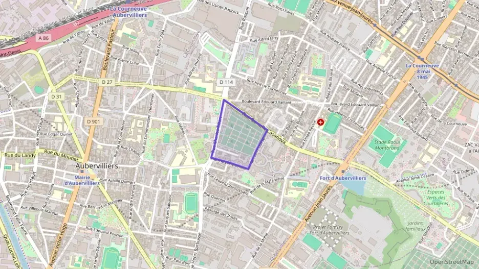 Appartement 43 m² deux pieces à vendre à Aubervilliers Appartement 43 m² deux pieces à vendre à Aubervilliers