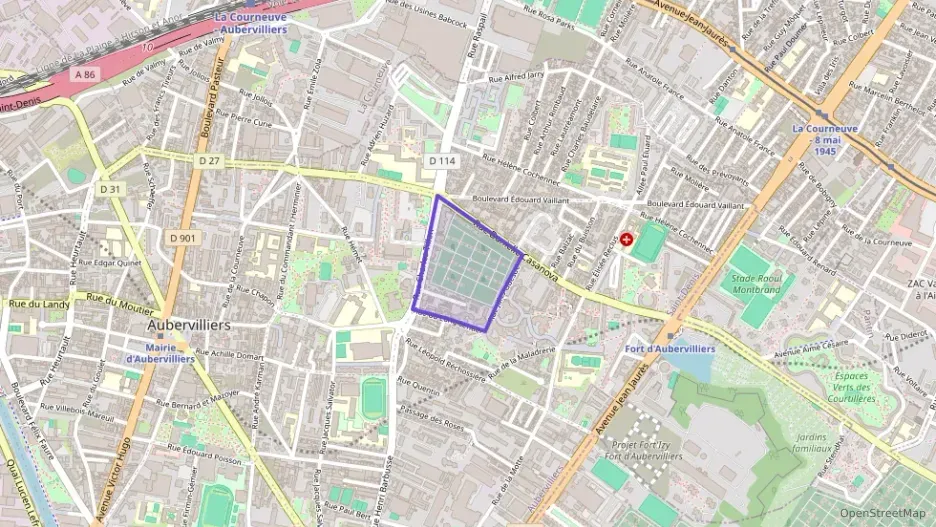 Appartement 60 m² trois pièces à vendre à Aubervilliers Appartement 60 m² trois pièces à vendre à Aubervilliers