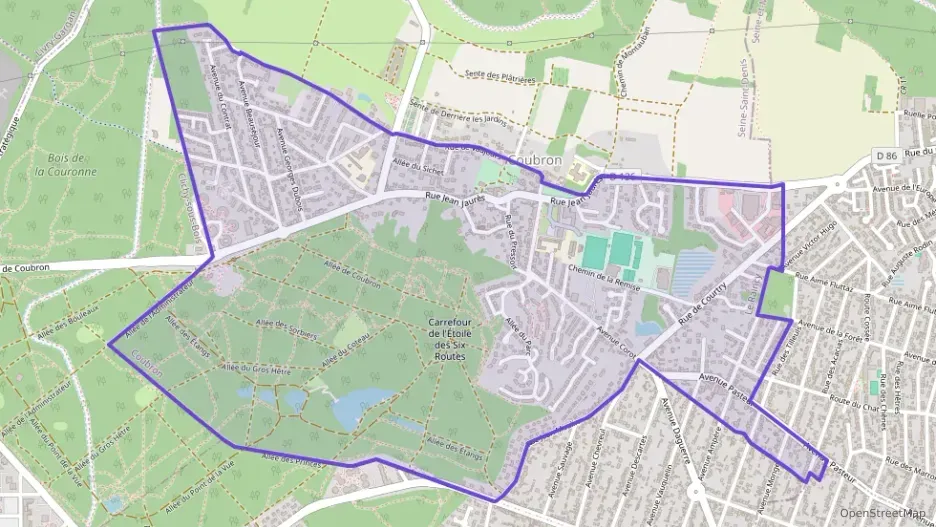 Appartement 70 m² quatre pièces à vendre à Coubron Appartement 70 m² quatre pièces à vendre à Coubron