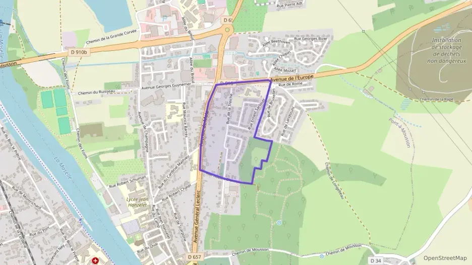 Appartement 101 m² quatre pièces à vendre à Pont-à-Mousson