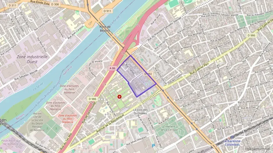 Appartement 86 m² quatre pièces à vendre à Colombes