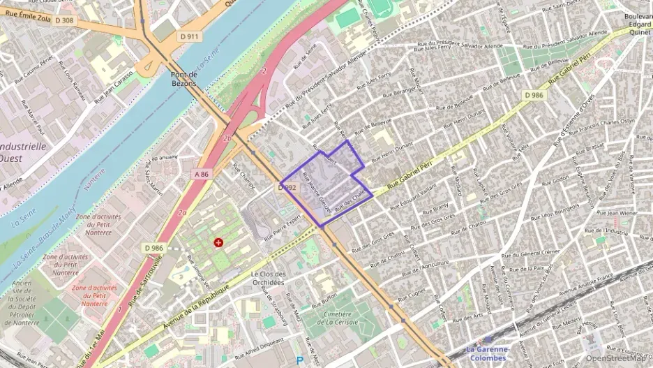 Appartement 45 m² trois pièces à vendre à Colombes