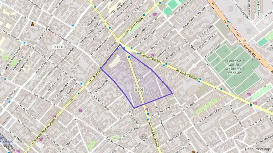 Appartement 38 m² deux pieces à vendre à Asnières-sur-Seine