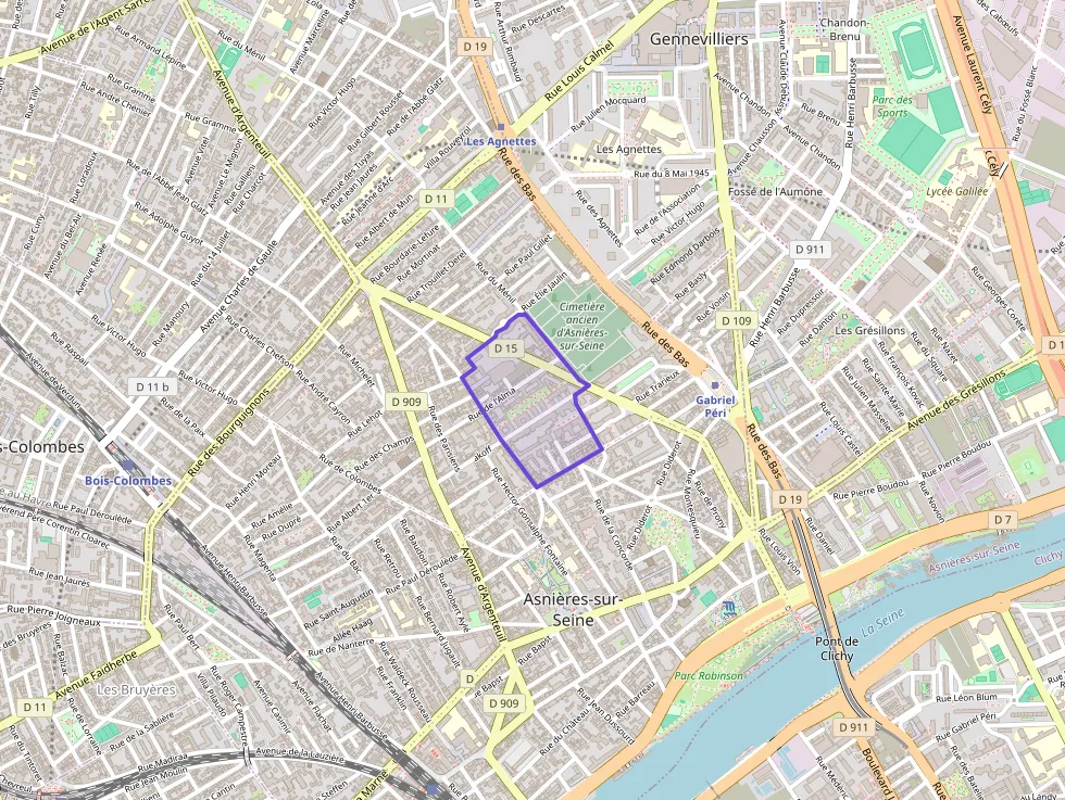 Appartement 49 m² deux pieces à vendre à Asnières-sur-Seine