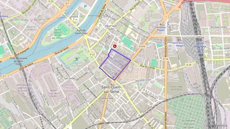 Appartement 42 m² deux pieces à vendre à Saint-Ouen-sur-Seine Appartement 42 m² deux pieces à vendre à Saint-Ouen-sur-Seine