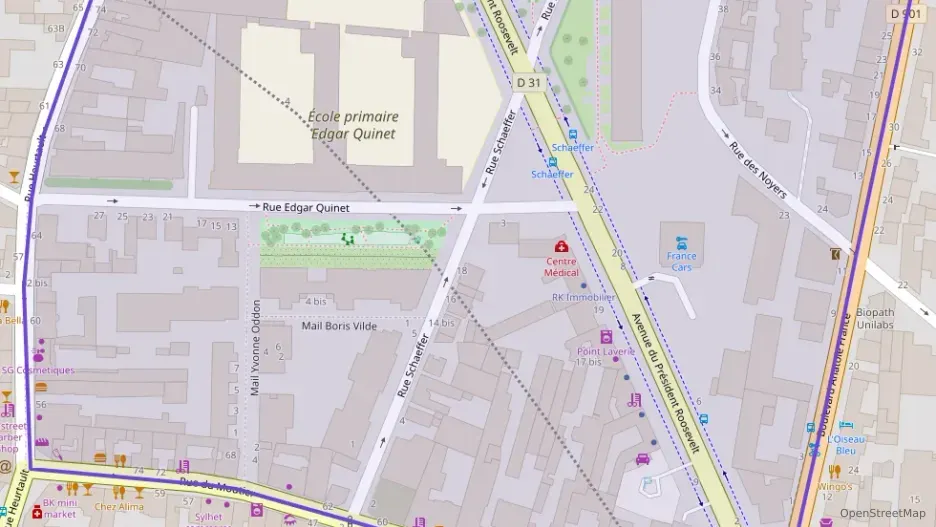 Appartement 61 m² trois pièces à vendre à Aubervilliers Appartement 61 m² trois pièces à vendre à Aubervilliers