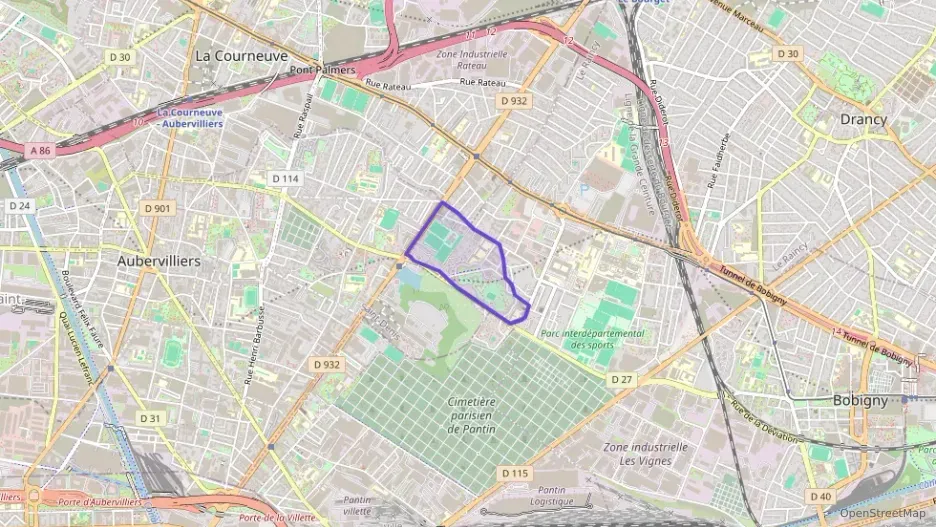 Appartement 79 m² trois pièces à vendre à Pantin