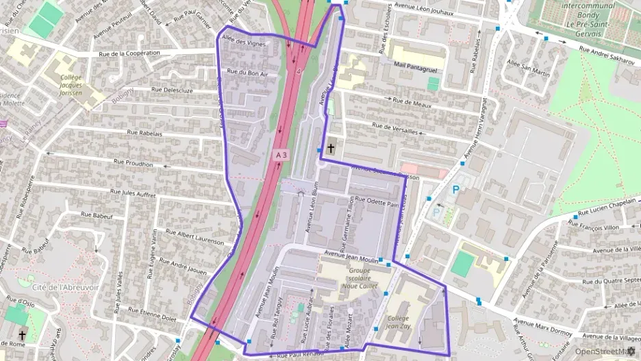 Appartement 42 m² deux pieces à vendre à Bondy Appartement 42 m² deux pieces à vendre à Bondy