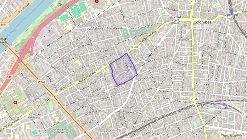 Appartement 35 m² une piece à vendre à Colombes Appartement 35 m² une piece à vendre à Colombes