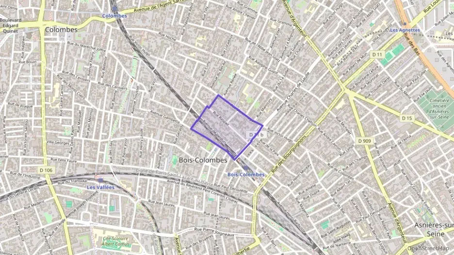 Appartement 44 m² deux pieces à vendre à Bois-Colombes