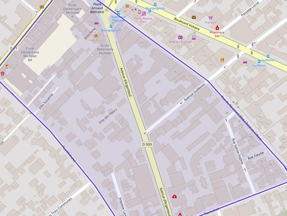 Appartement 59 m² trois pièces à vendre à Asnières-sur-Seine