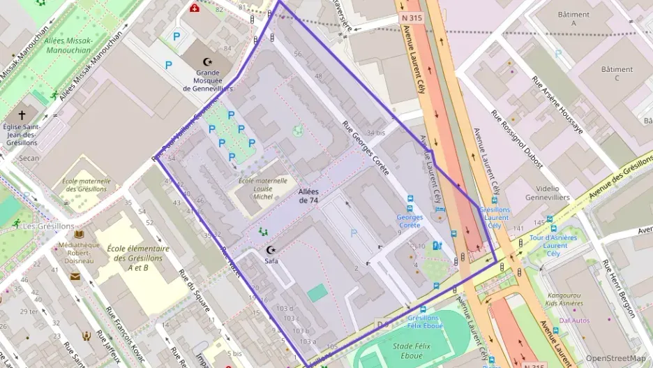 Appartement 26 m² une piece à vendre à Gennevilliers Appartement 26 m² une piece à vendre à Gennevilliers