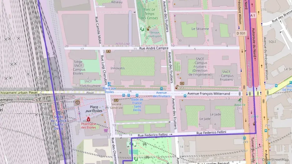 Appartement 79 m² quatre pièces à vendre à Saint-Denis